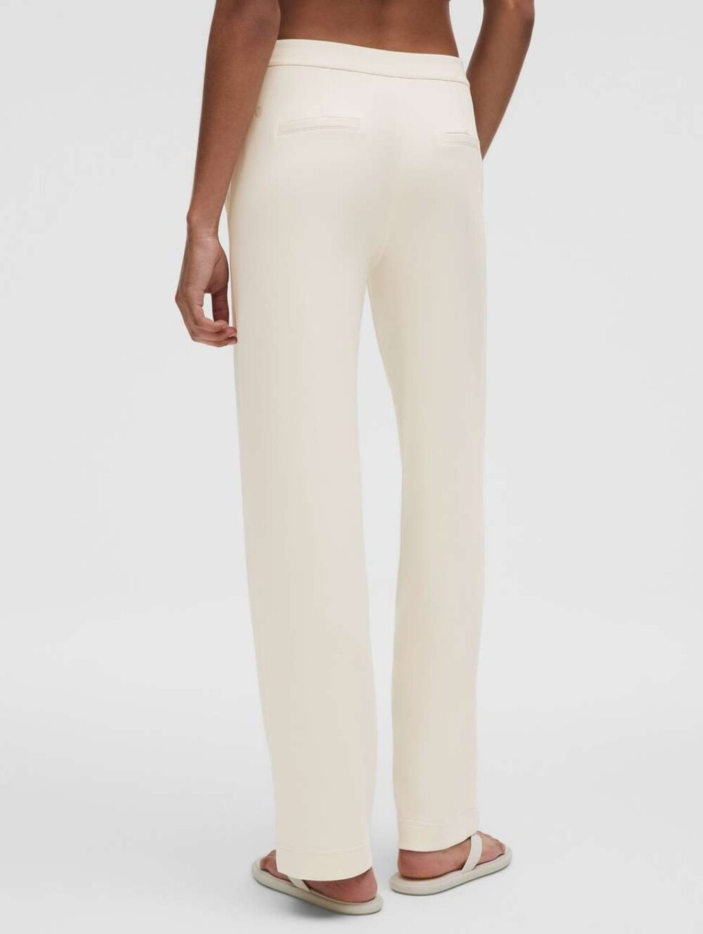Lululemon Softstreme Pintuck Mid-Rise Pant *Regular Light Ivory